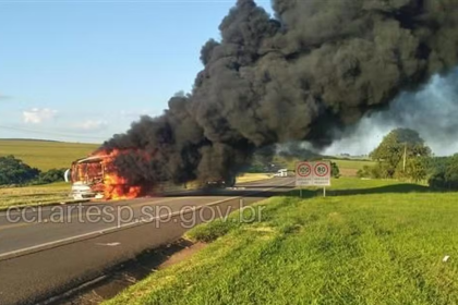 Acidente em rodovia de Itararé