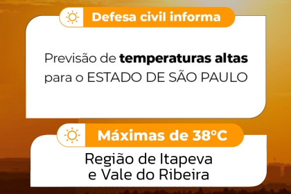 O calor vai intensificar nos próximos dias! 